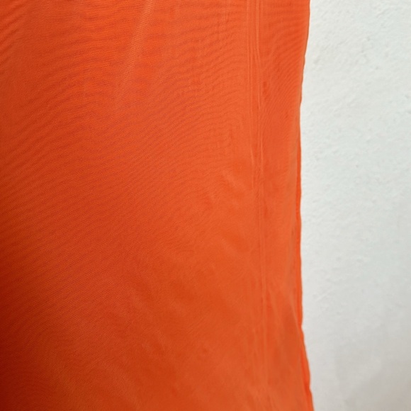 HOUSE OF CB 'Aiza' Flame Orange Maxi Dress size S - Picture 11 of 15